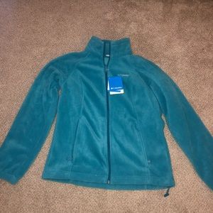 NWT Columbia Zip Up Fleece